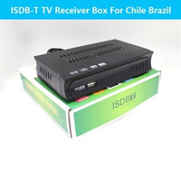 1080P ISDB-T Set Top Box HD Terrestrial Digital Video Broadcasting TV Receiver For Brazil/Peru/Argentina/Chile