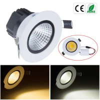 Bright Dimmable led downlight COB Ceiling Spot Lights 3W 5W 7W 10W 12W 15W 20W LED ceiling Recessed lamp 4000K Indoor Lighting
