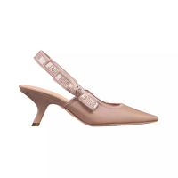 Christian Dior Slingback 65 Pump Heels Calfskin Nude
