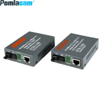 HTB-3100 SFP Media Converter Optical Fiber Media Single-mode 1310/1550nm Popular Ethernet Switch Converter WDM Media Converter