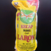 kecap manis cap laron (Kecap Manis Cap Laron berfungsi sebagai pemanis dan bahan masakan) Instan