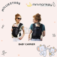 Mini Monkey Baby Carrier | Gendongan Bayi MiniMonkey - Beige