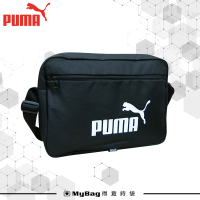 PUMA 側背包 Phase 電腦包 大容量 運動包 斜背包 079956 得意時袋