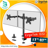 [Đặt ngay trước khi hết] [ErgoTek EZ2] [17 - 27 Inch] - Giá Treo 2 Màn Hình - Arm 2 Monitor - Xoay 3