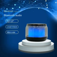 2023 New Gift Bluetooth Speaker Creative Colorful Flash Card Wireless Bluetooth Audio Outdoor High Volume