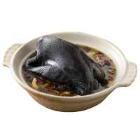 【巧食家】淮山烏骨帝王雞(年菜雞湯 2.4KG)