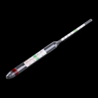 Aquarium Glass Hydrometer with Thermometer Coral Salinity Tester for Marine Saltwater Fish for Tank Mariculture