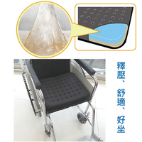 坐墊 - 舒適座墊 釋壓凝膠墊 ZHCN1794 長時間久坐、輪椅使用者皆可用
