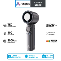 Amgras Meta Held Fan Pro Portable Turbo Fan High Speed kipas mini fan cooler 100 Level Adjustment LE