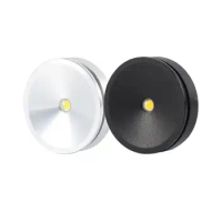 1W 3W Under Cabinet Lamps LED Downlights Puck Light For Kitchen Closet Furniture Lighting 12V LED Lamp