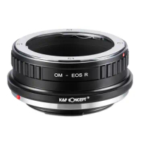 K&amp;F Concept OM-EOS R for Olympus OM Mount Lens to Canon EOS RF Mount Camera RF RP R1 R3 R5 R6 MARK2 R7 R8 R10 R50 Lens Adapter