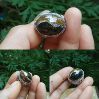 Jasper pancawarna Klawing Garut Bacan Giok