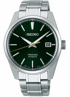 SEIKO 精工錶-黑牌款- Presage 新銳系列機械腕錶 6R35-00V0G(SPB169J1)-40mm-綠面鋼帶【刷卡回饋 分期0利率】【APP下單22%點數回饋】