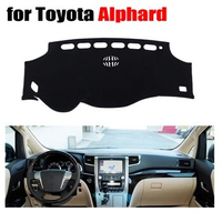 Car dashboard cover mat for TOYOTA ALPHARD all the years Left hand drive dashmat pad dash mat covers dashboard accessories