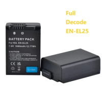 EN-EL25 Rechargeable Camera Battery or Nikon Z50 Z30 ZFC Camera ENEL25 MH-32