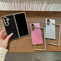 Ốp lưng da đính kim tuyến dễ thương cho Samsung Galaxy Z Fold 7/Z Fold 6/Fold 5/Z Fold 4/Z Fold 3 5G