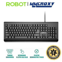 Robot RK20 Keyboard Mini Office Wired Keyboard USB