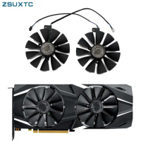 87mm FDC10U12S9-C 4Pin RTX 2060 2070 2080 DUAL Advanced OC Fans For ASUS GeForce RTX2080 RTX2070 GAMING Card Fan