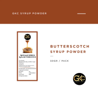 GKC Heritage Sirup Bubuk Konsentrat Minuman Butterscotch - HALAL - 50 Gram - Butter Scotch Powder Sy