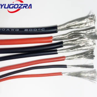 Heat-resistant Cable Wiring Soft Silicone Wire 12AWG 14AWG 16AWG 18AWG 20AWG 22AWG 24AWG 26AWG 28AWG Soft Cable