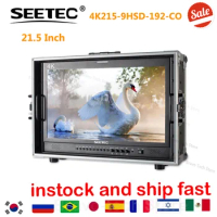 Seetec 4K215-9HSD-192-CO 21.5Inch IPS FHD Broadcast Monitor 3G-SDI 4K HDMI-compatile LCD Monitor Director CCTV Monitoring