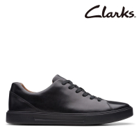 Clarks 男鞋 Un Costa Lace 全皮面板鞋風潮綁帶休閒鞋(CLM44904C)
