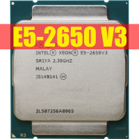 ใน Xeon E5โปรเซสเซอร์ V3 SR1YA 2.3Ghz 10 Core 105W เต้ารับแอลจีเอ2011-3 E5 CPU 2650V 3 CPU
