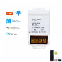 Tuya WiFi 30A Switch Module Wireless Relay Smart Life APP Remote Control for Smart Home Switch high power