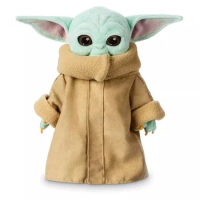 Movie Star Wars Mandalorian Baby Yoda Plush Toys 30cm