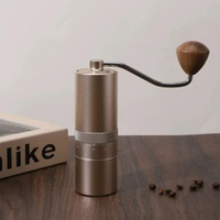 手磨咖啡研磨器便攜不鏽鋼手搖磨豆機手壓小型迷你手衝咖啡法壓壺