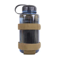 2023 New Outdoor Travel Hiking Water Bottle Holder Water Bottle Pouch Bag Molle Portable Military Kettle Carrier Hydration Bag