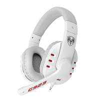 G923電腦耳機帶麥克風頭戴式吃雞游戲耳麥四級聽力 雙十二購物節
