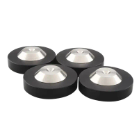 Pad asas Shiyi-Spike AMP DAC, 4 keping, pengasingan kaki, meningkatkan bunyi, penggantian pad kusyen