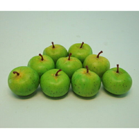 《食物模型》小綠蘋果袋(9個/袋) 水果模型 - B1026C