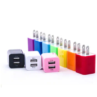 1000Pcs USB Charger Travel Wall Adapter 5V 2A+1A Charge For Samsung Galaxy S6 S7 Edge J3 J5 J7 Note 4 5 For iPhone Xiaomi Huawei