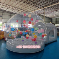 Jumping Castle For Kids Bubble Dome Tent Luxurious Inflatable Bounce Bubble House