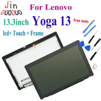 13.3"Original For Lenovo Yoga 13 LCD Display Touch Screen Digitizer Assembly For Lenovo Yoga 13 Display with Frame Replacement
