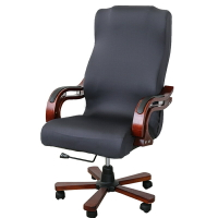 老板椅套電腦扶手座椅套罩布藝會議室四季通用加大碼辦公轉椅套子