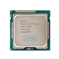 Core i7-3770 I7 3770 CPU 3.4GHz 8M 77W 22nm Quad-Core Socket 1155 Desktop CPU