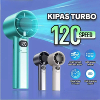 Zeya Kipas Angin Portable M11 Speed Handheld Fan Mini Turbo Fan 120 Portable Rechargeable Genggam