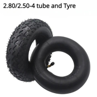 9 Inch 2.80/2.50-4 Off-road Tire Outer Tyre Inner Tube Fits Gas /Electric Scooter ATV Elderly Mobility Scooter Wheelchair 2.50-4