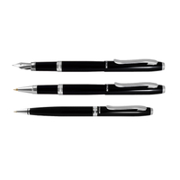 PLATINUM 白金牌 鋼筆+鋼珠筆+原子筆-3支入對筆 / 組 PKG-400/WKG-300/BKG-300