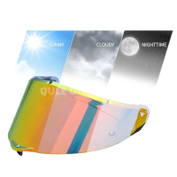 Visor สำหรับ AGV pista GP นาฬิกา GP RR Corsa นาฬิกาการแข่งขัน3 สีแดง photochromic โล่ เลนส์ capacote