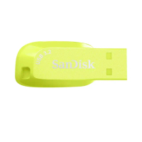 【SanDisk】Ultra Shift USB 3.2 隨身碟螢火黃64GB(公司貨)