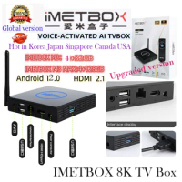 2024 Popular IMETBOX M3 32GB MAX 128GB 8K TV Box hot in Singapore Malaysia Korea Japan UK USA Canada AUS PK Evpad Svicloud