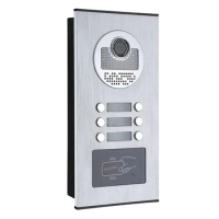 7 Inch BUS 2 Wire Video Doorbell Intercom system for home 6 Units Apartment Support Night vision Remote APP