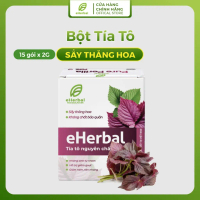 [01 Hộp] Bột Tía Tô Nguyên Chất Sấy Thăng Hoa Puredetox Eherbal