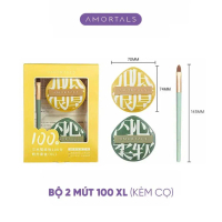 Mút Trang Điểm Amortals 100 XL ( kèm cọ )