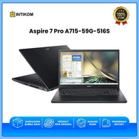 Acer Aspire 7 Pro A715-59G-516S [Intel Core i5-13420H/16GB/512GB SSD/Win11+OHS] - BLACK