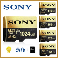 Sony Memory SD Card 32GB SDHC 64GB 128GB 256GB 512GB SDXC Micro TF Cards MicroSD UHS-1 For Phone Card for Android Phone